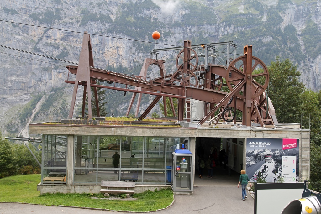 Gimmelwald Gondola Station